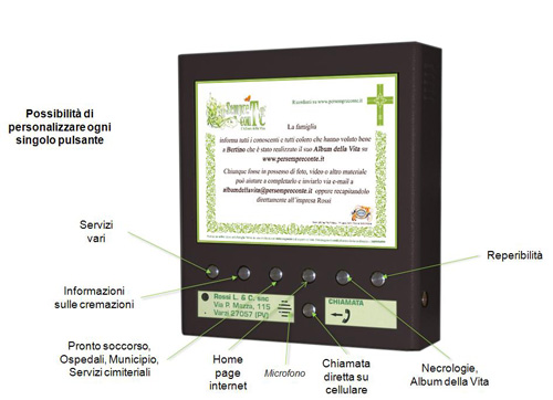 Bacheca informativa digitale da esterno