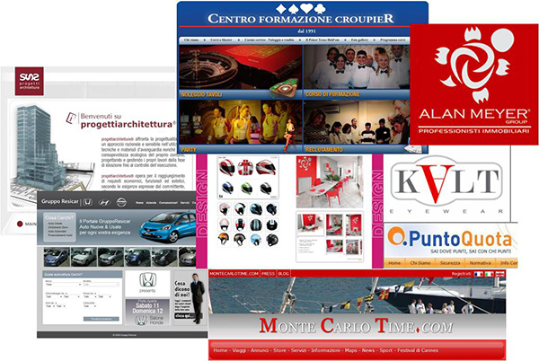 Alcuni dei nostri siti web