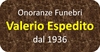 Onoranze Funebri Valerio Espedito dal 1936